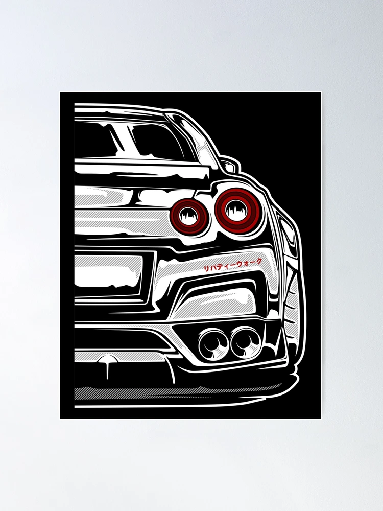 R35 GTR Liberty Walk (White Print)