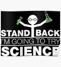 Funny and Geeky Science Poster