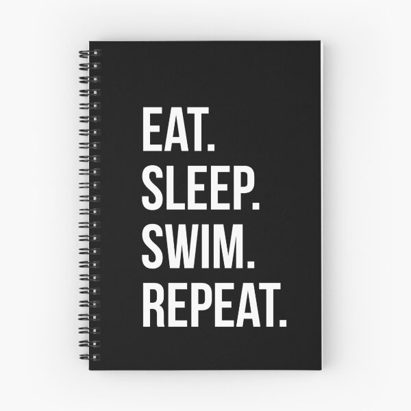 Item preview, Eat Sleep Swim Repeat designed and sold by evokearo.