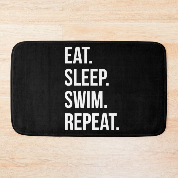 Item preview, Eat Sleep Swim Repeat designed and sold by evokearo.