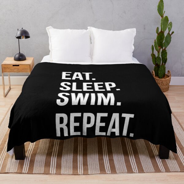 Item preview, Eat Sleep Swim Repeat designed and sold by evokearo.