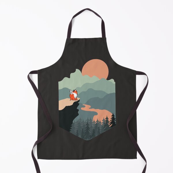 Item preview, Landscape mountains fox designed and sold by blikonie.