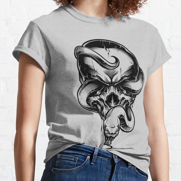 Skull and Snake Classic T-Shirt