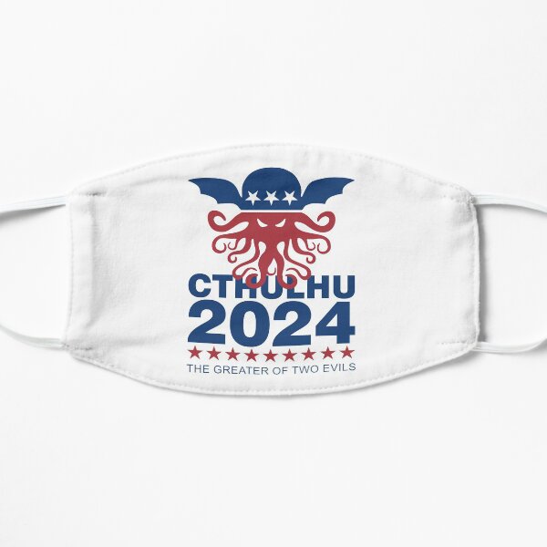 Vote Cthulhu 2024 Flat Mask
