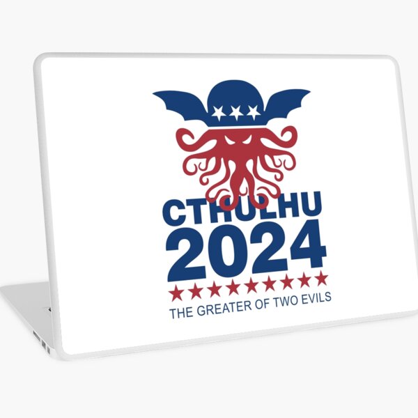 Vote Cthulhu 2024 Laptop Skin