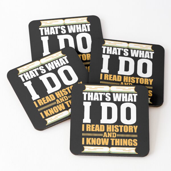 Item preview, Read History And Know Things - History Buff designed and sold by Gibson411.