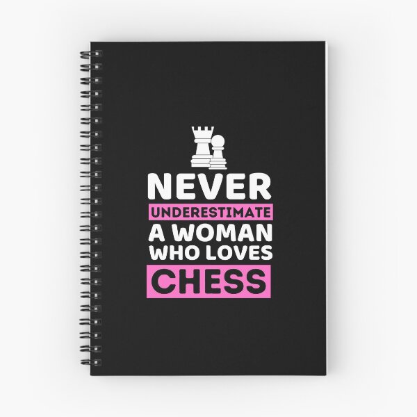 Item preview, Never Underestimate A Woman Who Loves Chess designed and sold by bifkee19.
