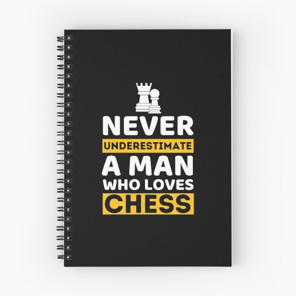Item preview, Never Underestimate A Man Who Loves Chess designed and sold by bifkee19.