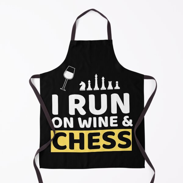 Item preview, I Run On Wine & Chess designed and sold by bifkee19.