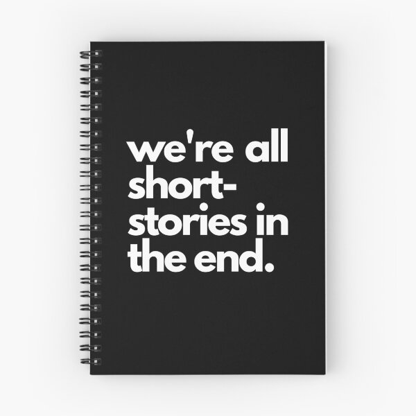 Aperçu de l'œuvre Nous sommes tous des histoires courtes à la fin créée et vendue par FanekShop.