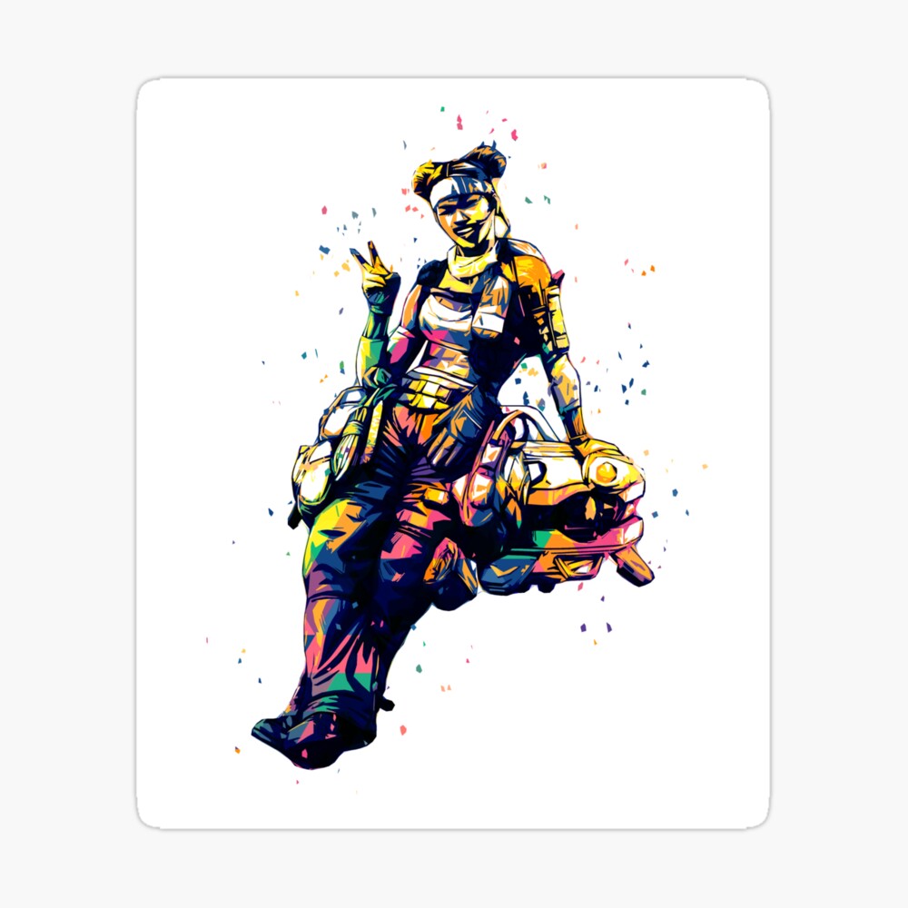 Apex Legends Lifeline Pop Art Photographic Print By Myretroart Redbubble