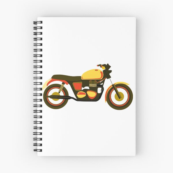 Item preview, yellow red motorbike two-wheeler designed and sold by Indite.