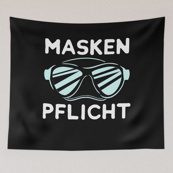 Item preview, Mask required diver diving diver gift designed and sold by Stndor.