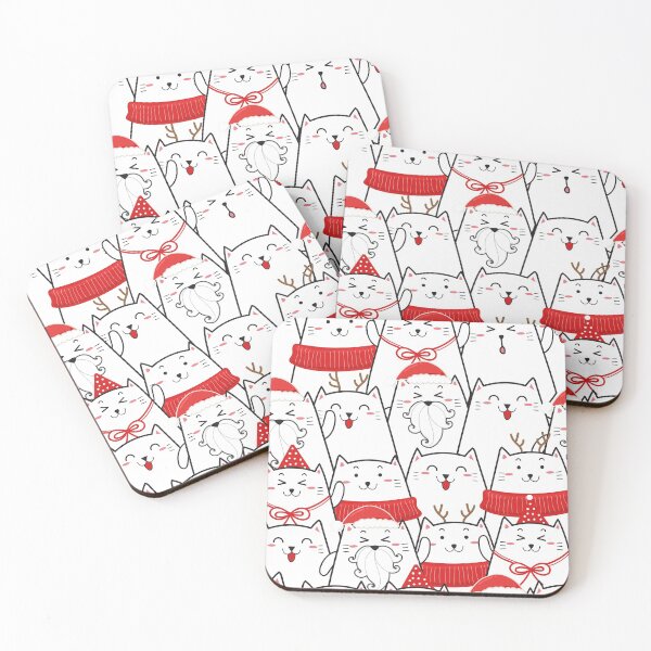 Item preview, Cute xmas cats designed and sold by darioviegas.