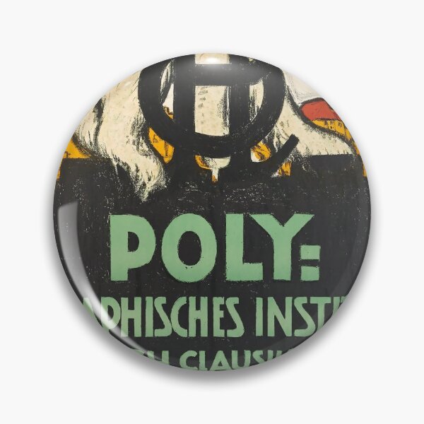 Item preview, retro zurich poly graphisches institut designed and sold by CorasPosters.