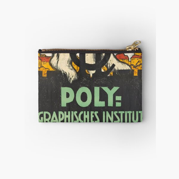 Item preview, retro zurich poly graphisches institut designed and sold by CorasPosters.