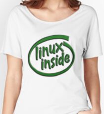 Linux Inside Women's Relaxed Fit T-Shirt