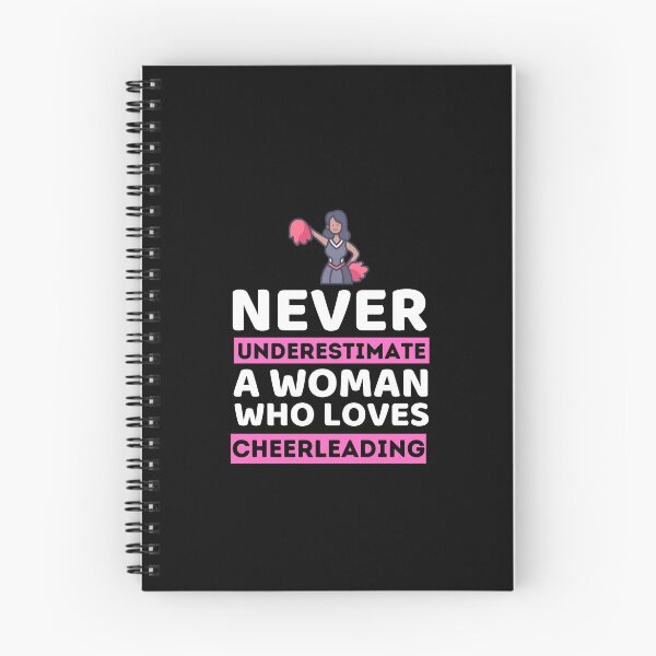 Item preview, Never Underestimate A Woman Who Loves Cheerleading designed and sold by bifkee19.