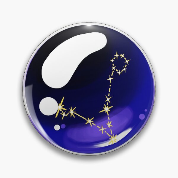 Item preview, constellation pscis crystal ball stars zodiac horoscope astrology ultramarine blue, fire being designed and sold by Mariuki Flow.