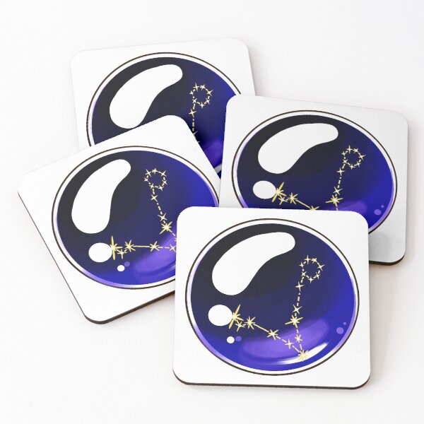 Item preview, constellation pscis crystal ball stars zodiac horoscope astrology ultramarine blue, fire being designed and sold by Mariuki Flow.