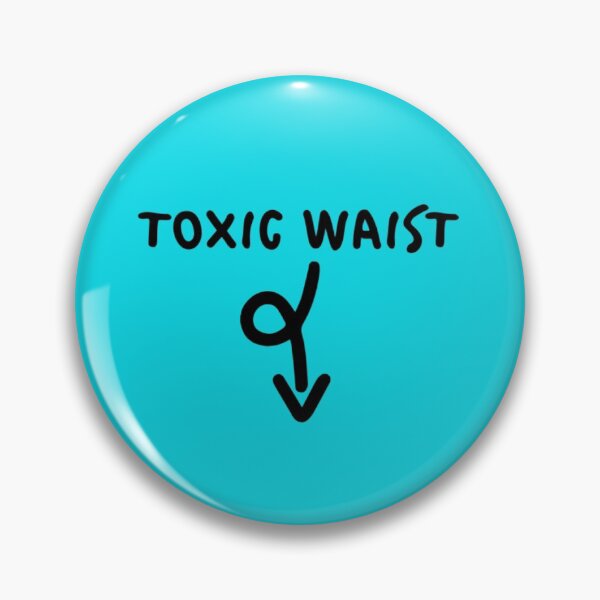 Item preview, Toxic Waist. A humorous design for those who want to lose weight around their waist! designed and sold by HomeConscious.