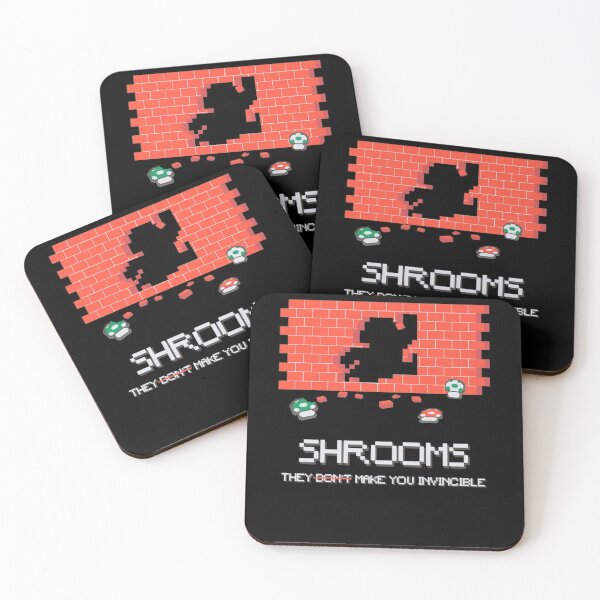 Item preview, mushrooms they make you invincible  - Awesome video gamer Gift designed and sold by Teenation9.