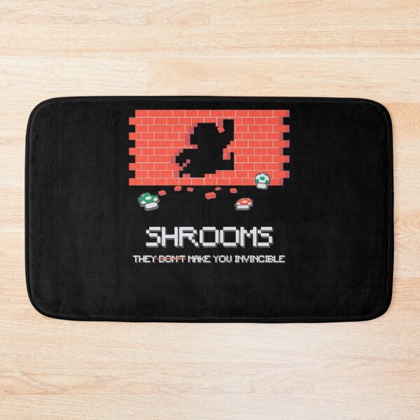 Item preview, mushrooms they make you invincible  - Awesome video gamer Gift designed and sold by Teenation9.