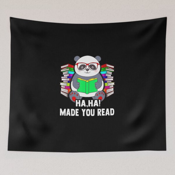 Item preview, Panda Made You Read  designed and sold by Gibson411.