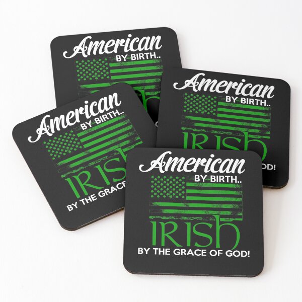 Item preview, American by birth, irish by - Awesome irish american Gift designed and sold by Teenation9.
