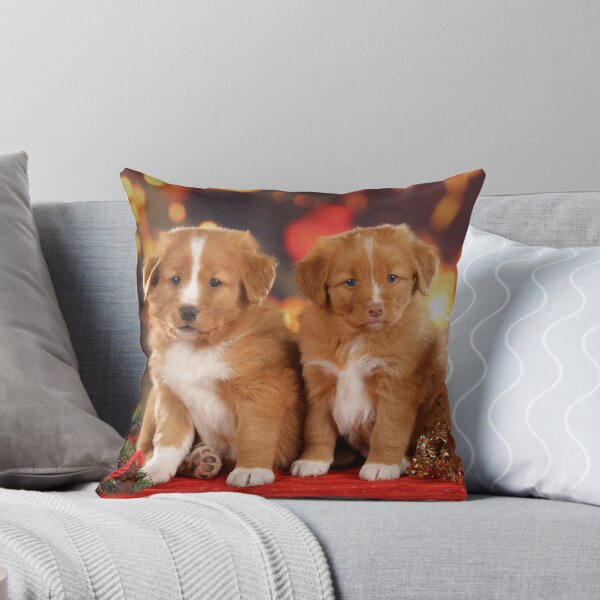 Item preview, Duck Toller Dogs Puppy Christmas Puzzle designed and sold by Toffy2222.