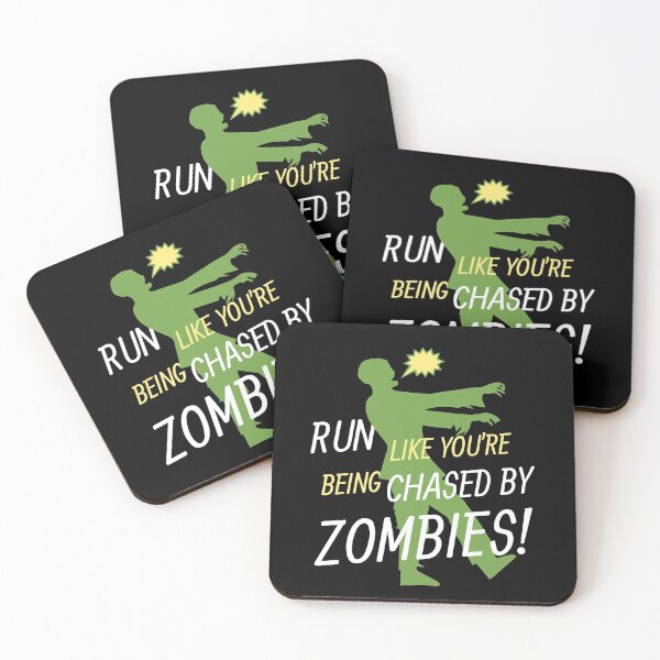 Item preview, Run Like You´re Being Chased By Zombies designed and sold by ER-DESIGNS.