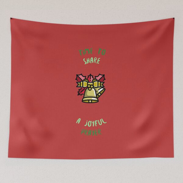 Item preview, Time To Share A Joyful Prayer | Merry Christmas Holiday designed and sold by Ainbowz-Artwork.