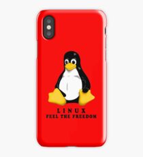 LINUX FEEL THE FREEDOM... iPhone Case