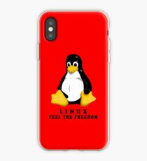 LINUX FEEL THE FREEDOM... iPhone Case