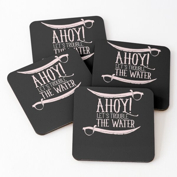 Item preview, Ahoy, let's trouble the water - Awesome ship captain Gift designed and sold by Teenation9.