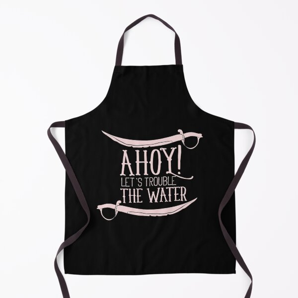 Item preview, Ahoy, let's trouble the water - Awesome ship captain Gift designed and sold by Teenation9.