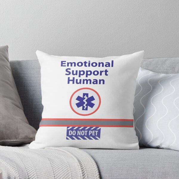 Item preview, Emotional Support Human designed and sold by LouiseFranksArt.