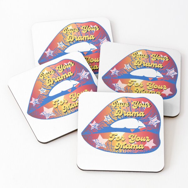 Item preview,  Save Your Drama For Your Mama Lips designed and sold by Beluved.
