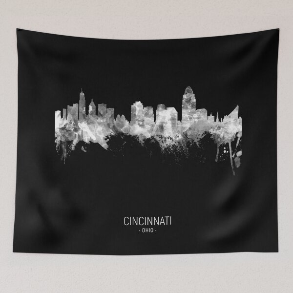 Item preview, Cincinnati Ohio Skyline designed and sold by ArtPrints.