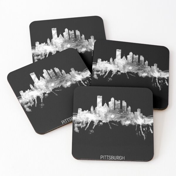 Aperçu de l'œuvre Pittsburgh Pennsylvania Skyline créée et vendue par ArtPrints.