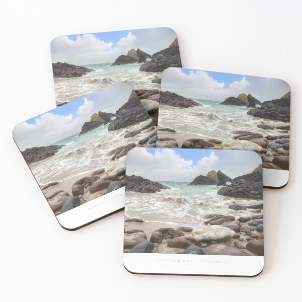Item preview, Painterly image of Kynance Cove, Cornwall designed and sold by andrewroland.