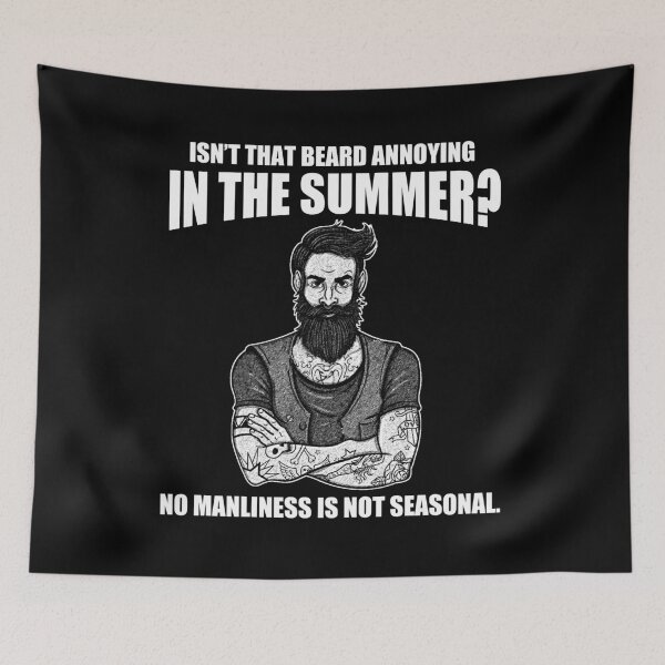 Item preview, Isn't that beard annoying in the summer? - Awesome beard lover Gift designed and sold by Teenation9.