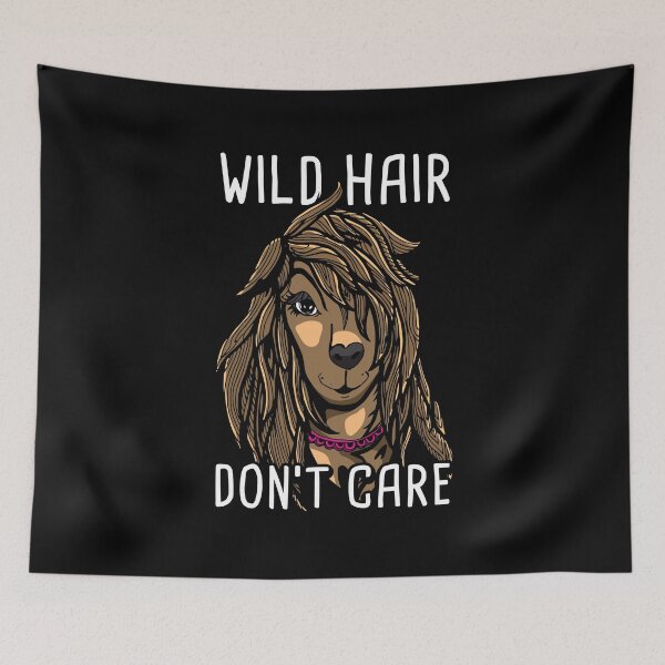 Item preview, Afghan Hound Wild Hair Don't Care Funny Dog Gift    designed and sold by BornDesign.