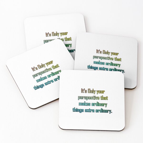 Item preview, it's only your perspective that makes ordinary things extra ordinary designed and sold by khaanju.