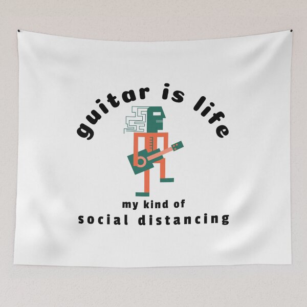 Item preview, Funny Guitarist Playing the Guitar designed and sold by boisebug.
