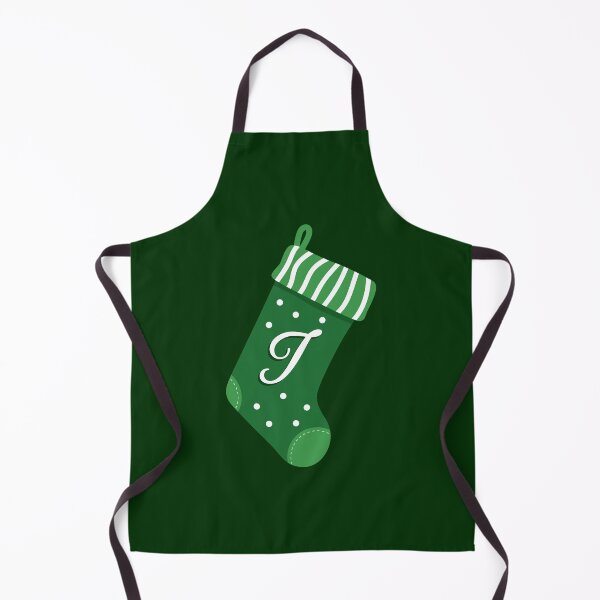 Item preview, Christmas Stocking with the Letter I designed and sold by VicEllisArt.