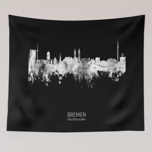 Artikelvorschau, Bremen Germany Skyline entworfen und verkauft von ArtPrints.