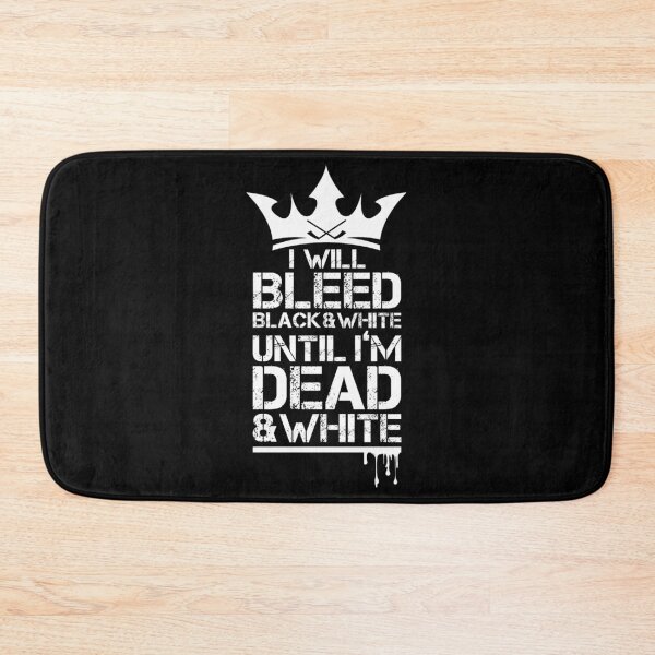 Item preview, I will bleed black and white  - Awesome american football lover Gift designed and sold by Teenation9.