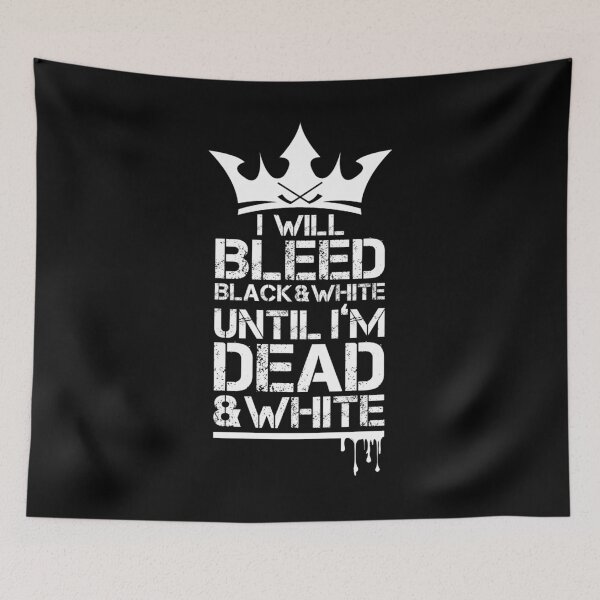 Item preview, I will bleed black and white  - Awesome american football lover Gift designed and sold by Teenation9.