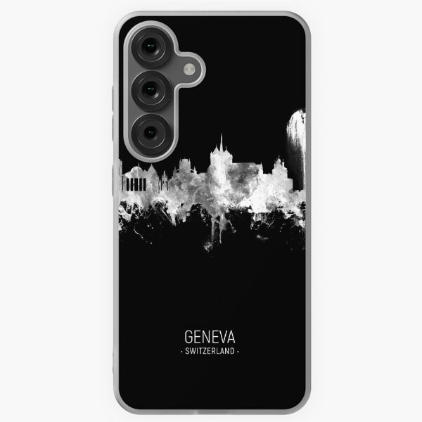 Item preview, Geneva Switzerland Skyline designed and sold by ArtPrints.